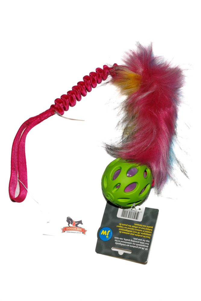 Hovedbilde Elastisk fuskpälskampis L med JW Crackle Head M