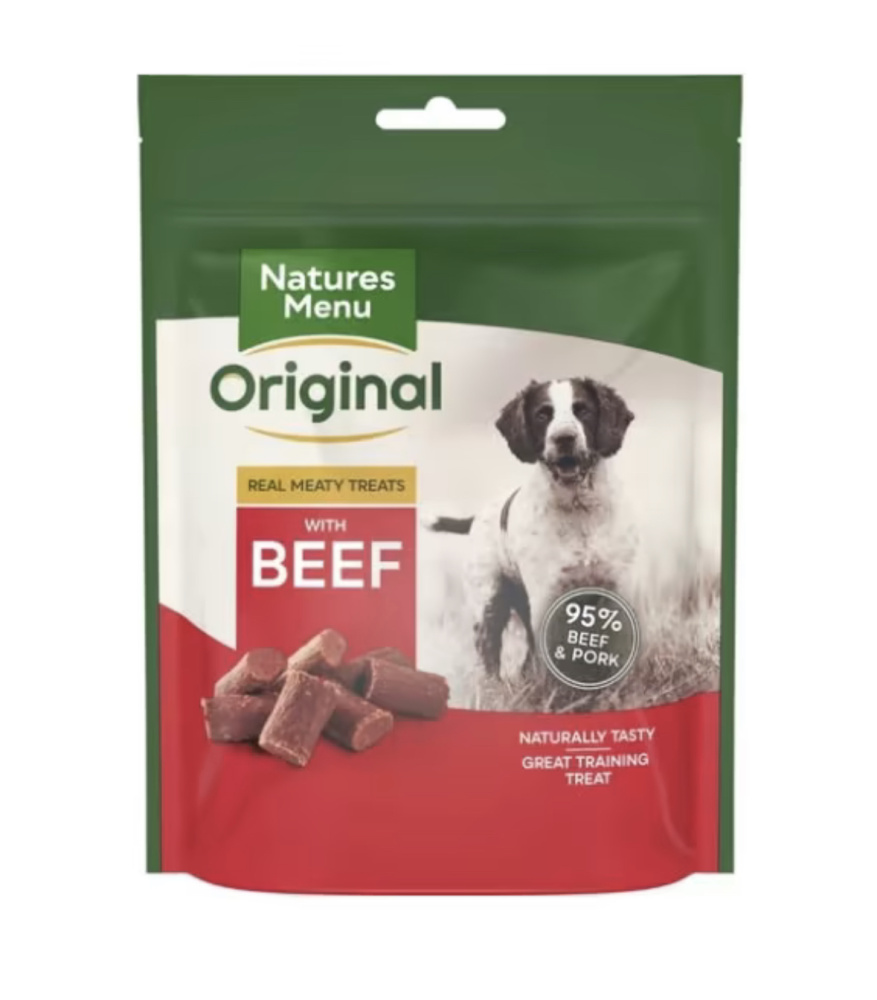 Bilde av Natures Menu snacks med biff 120 g
