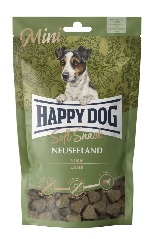 Bilde av Happy Dog Soft Snack Mini Neuseeland (Lam) 100g