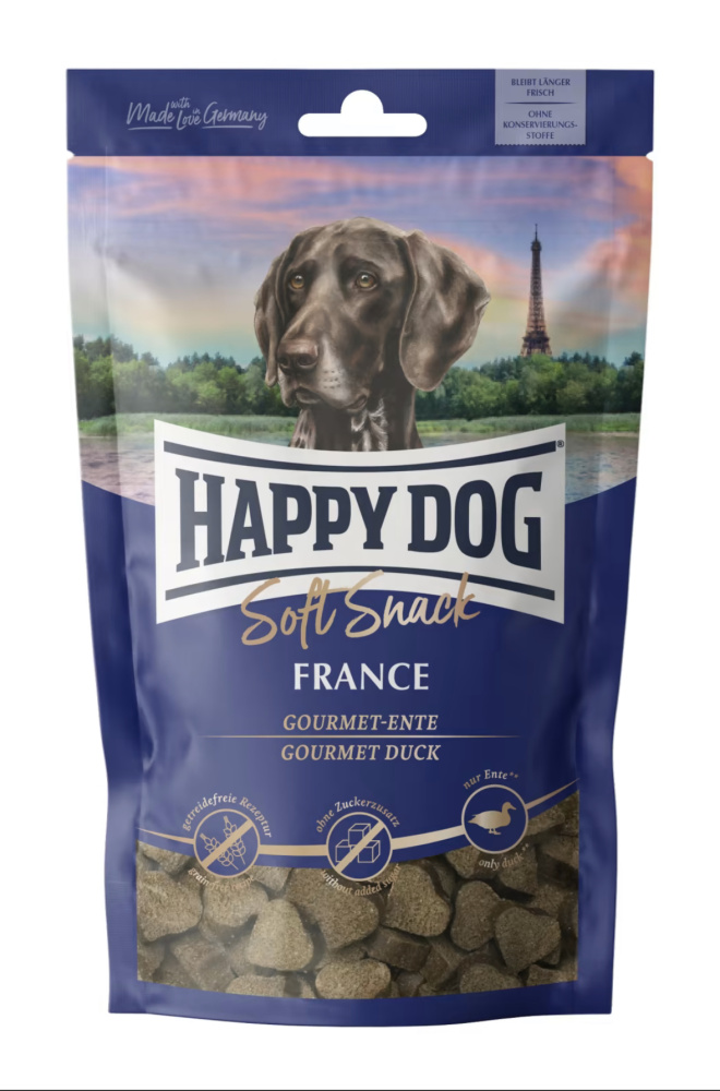 Bilde av Happy Dog Soft Snack France (And) 100g