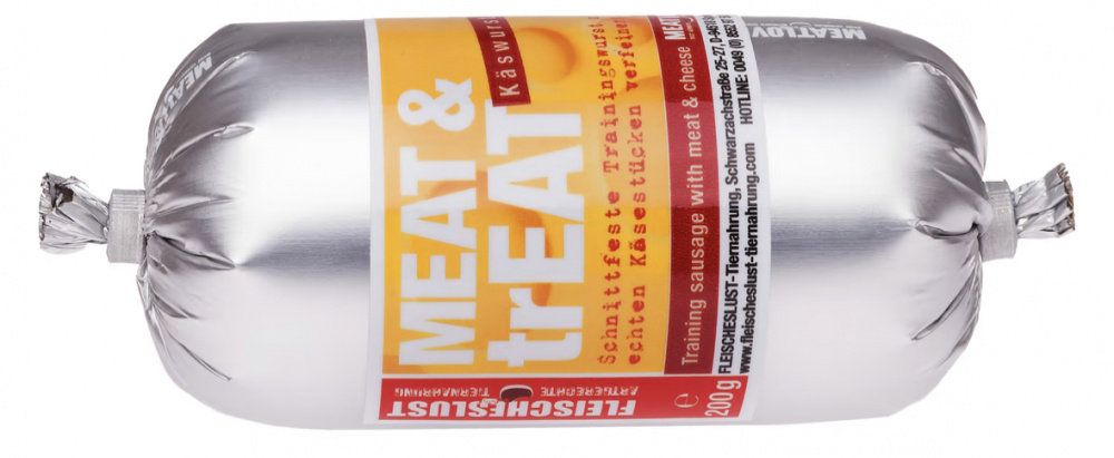 Bilde av MEAT & trEAT M/Kalkun, Biff & Ost 200g