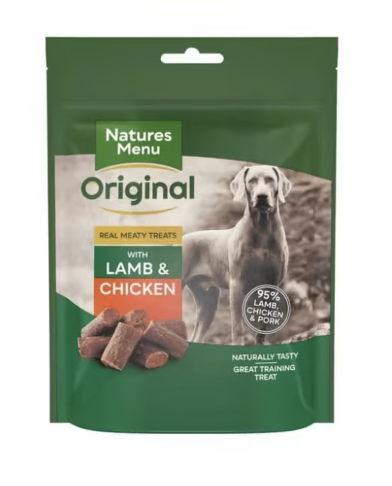 Bilde av Natures menu snacks med lam og kylling 120 g